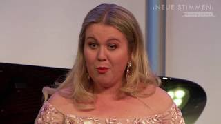 NEUE STIMMEN 2018  Prizewinners concert Christina Nilsson quotFlickan kom ifrån sin älsklings mötequot [upl. by Nichani]