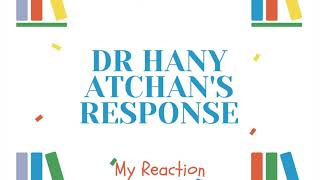 Marvelous Quran  Dr Hanys Response My Reaction with a Surprising Fun Fact [upl. by Gabbi]