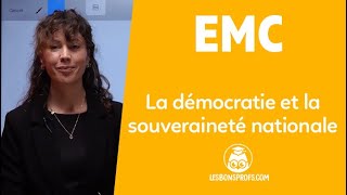 La démocratie et la souveraineté nationale  EMC  Terminale  Les Bons Profs [upl. by Aiuqet]