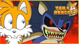 Tails Reacts To SonicEXE Trilogy Part 1 2 amp 3 [upl. by Nilla233]