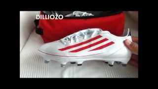 Review  Adidas Adizero RS7 WhiteRed  Rugby Boots [upl. by Iila]