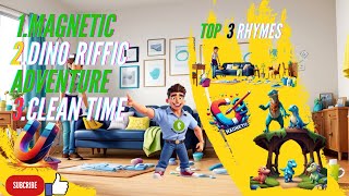 TOP 3 RHYMES quotMagneticDino Daino AdventureClean Timequot [upl. by Joao287]