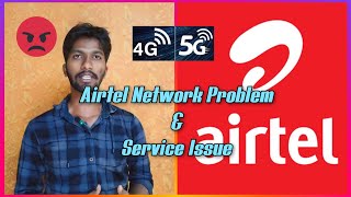 Airtel Network Problem and service issue  techspyder airtel networkissue [upl. by Haym]