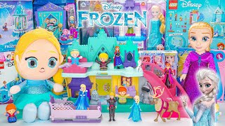 Disney Frozen Toys Collection Unboxing  Disney Frozen Arendelle Castle Playset By Little People [upl. by Jowett486]