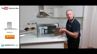 The CK90CGU Glem Canopy Rangehood reviewed by appliance expert  Appliances Online [upl. by Arada]