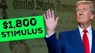 1800 Worth Of Stimulus Checks For Everyone  Trump 2 [upl. by Aikaj732]