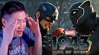 THIS GAME LOOKS UNREAL Marvel 1943 Rise of Hydra  Story Trailer REACTION [upl. by Eniluqcaj]