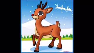 Rudolph The Red Nose Reindeer REMIX Lyrics [upl. by Horan]