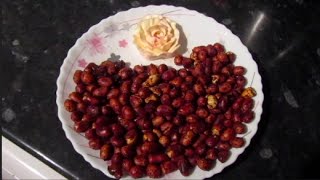 ঝাল ঝাল বাদাম ভাজি Jhal jhal badam bhaji roasted peanuts [upl. by Salim]