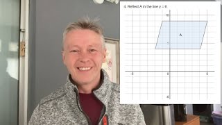 Reflections  GCSE maths around grade 3 [upl. by Saree607]