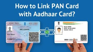 PAN CARD Aadhar Card Link 2024  Link Aadhar card to Pan Card New 2024  Pan Aadhar Link Online [upl. by Enirod]