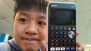 Casio fxCG50 Calculator Unboxing [upl. by Airtemak]