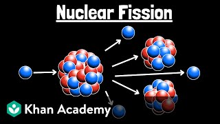 Nuclear fission  Physics  Khan Academy [upl. by Bbor155]