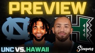 North Carolina Vs Hawaii Game Preview and Predictions [upl. by Saixela662]