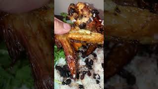 White Rice  Black Beans  Air Fried Chicken  Watercress and Carrots [upl. by Gernhard171]