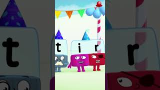 Lets Spell BIRTHDAY 🎂  Learn to Spell  officialalphablocks shorts [upl. by Olsson]