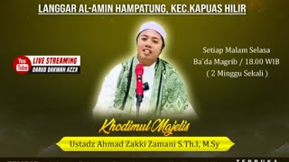 LIVE Majta Langgar Al Amin Kitab Perukunan Jamaluddin Bab Niat Sholat Ustadz Ahmad Zakki Zamani [upl. by Ainedrag]