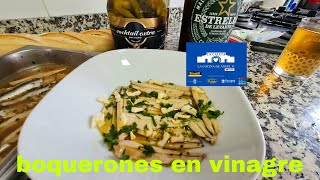 Boquerones en vinagre y anchoas [upl. by Mureil]