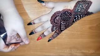 New Latest Bareek Mehndi Design For Eid 2024  Beautiful Gorgeous Henna Design  Nkft [upl. by Alabaster]