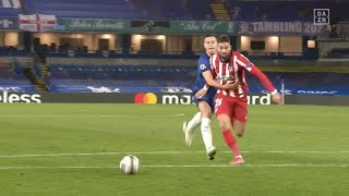 Carrasco Controversial penalty claim vs Chelsea [upl. by Yhtamit58]