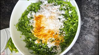 Simple Radish leaves recipes  How To Cook Radish Leaves  Healthy Food Recipes healthyfood [upl. by Asiuol]