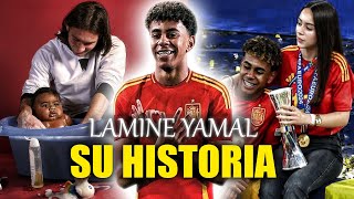 Lamine Yamal el FUTBOLISTA BENDECIDO por MESSI⚽ Su Vida Millonaria💵 [upl. by Ttik]