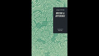 quotWriting and Differencequot By Jacques Derrida [upl. by Boar]