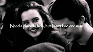 Lovely Billie Eilish ft Khalid LYRICS VIDEO 13 Reasons Why season 2soundtrack [upl. by Rosse]