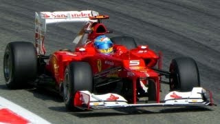 Formula 1 F1 2012 Cars PURE V8 Engine SOUND [upl. by Alderson]