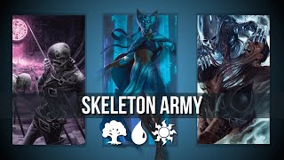 My endless skeleton tokens experiment  Ranked standard MTG Arena Ixalan [upl. by Ynavoeg]