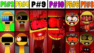 Phase 1 VS Phase 2 VS Phase 3 VS Phase 4 VS Phases 610 in Incredibox Sprunki versions  NEW MOD [upl. by Pownall]