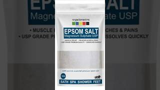 Epsom Salt Benefits Uses and Side Effects [upl. by Dibrin]