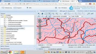 2014  GDA Wasser – ein praktisches Beispiel für das komplexe SHOGunWebGIS Framework [upl. by Ardnahs253]