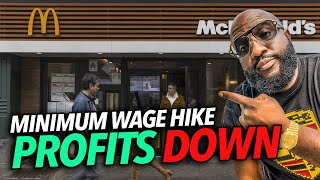 Minimum Wage Hike Higher Food Prices Passed To Consumers Impact Earnings Customers Revolting [upl. by Ettezus758]