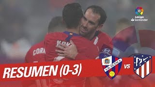 Resumen de SD Huesca vs Atlético de Madrid 03 [upl. by Anairol]