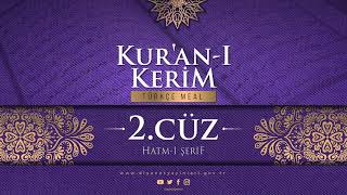 KURANI KERİM MEALİ  2CÜZ [upl. by Rehm399]