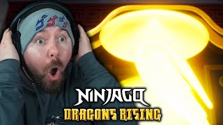 MASTER WU IS BACK AGAIN Ninjago Dragons Rising Season 2 Episode 18 REACTION [upl. by Nnalorac]