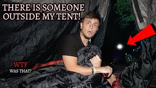 My TERRIFYING Camping Trip  The Most Scared Ive Been While Camping  Someone Is Outside My Tent [upl. by Wolfgram]