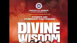 RCCG OCTOBER 2024 THANKSGIVING SERVICE  THEME DIVINE WISDOM [upl. by Ivana]