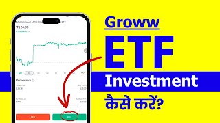 Groww App me ETF Investment Kaise Kare How to Buy ETF in Groww [upl. by Enaywd]