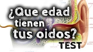 ¿Qué edad tienen tus oidos Test auditivo [upl. by Verena]