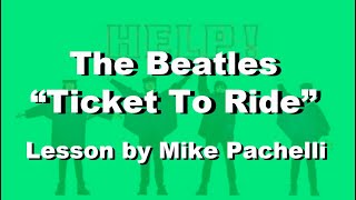 Ringo Starr Shows How to play Ticket to Ride Come Together and Back off Boogaloo [upl. by Eilraep]