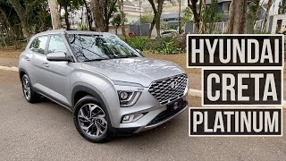 HYUNDAI CRETA PLATINUM nova geração consolida viceliderança no segmento [upl. by Newman]