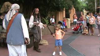 Disney World Captain Jack Sparrows Pirate Tutorial [upl. by Gierk]