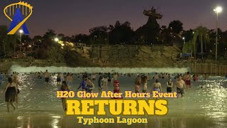 Disney’s H20 Glow Returns To Typhoon Lagoon [upl. by Annola]