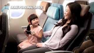 New Economy Class Seats  Singapore Airlines [upl. by Caputo]