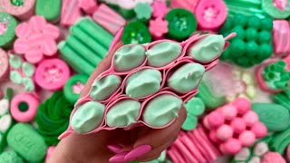 ASMR Video  Peeling off the film  Crushing soap boxes with foam  Cutting soap  Clay cracking [upl. by Rusell]