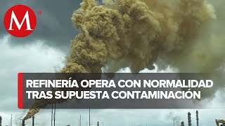 Refinería de Cadereyta opera con normalidad pese a emisiones de humo anormales [upl. by Beuthel]