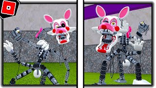 How to get THE MANGLE BADGE  MANGLE MORPH in FREDBEARS MEGA ROLEPLAY  Roblox [upl. by Eiroc]