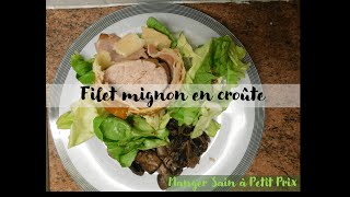 Filet mignon de porc en croute [upl. by Gwennie]